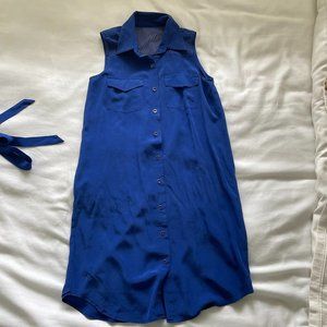 Club Monaco Silk Shirt Dress